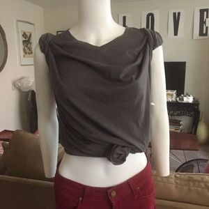 NWT Super Soft Frame Boyfriend T-shirt Org $115